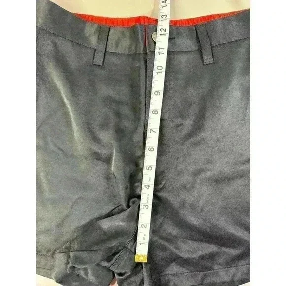 Harley Davidson Vintage 2001 Black Biker Y2K High Waisted Shorts Women’s 12 - Picture 8 of 11